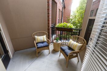 Patios available in select homes
